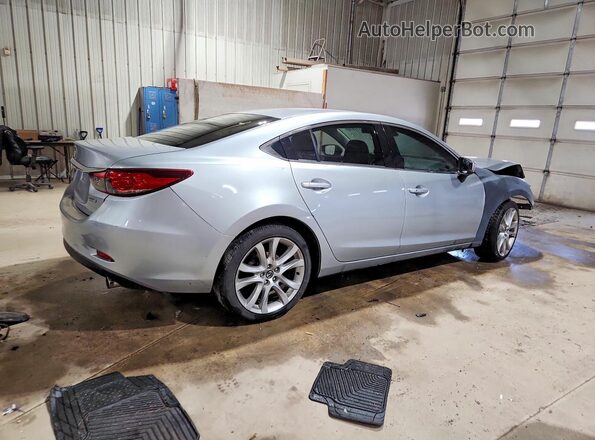 JM1GL1V55H1119233 2017 MAZDA 6 Silver Задня права чверть