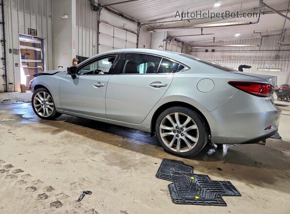 JM1GL1V55H1119233 2017 MAZDA 6 Silver Задня ліва чверть
