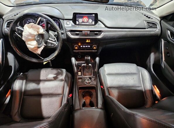 JM1GL1V55H1119233 2017 MAZDA 6 Silver Вид панелі приладів
