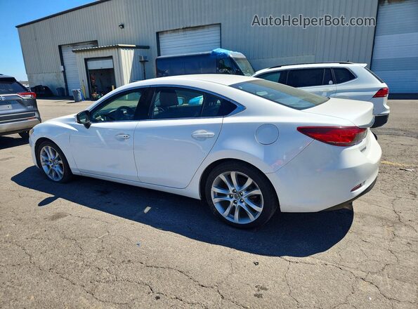 JM1GL1V56H1115224 2017 MAZDA 6 White Rear left