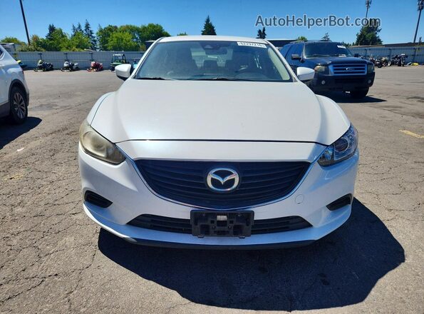JM1GL1V56H1115224 2017 MAZDA 6 White Front view