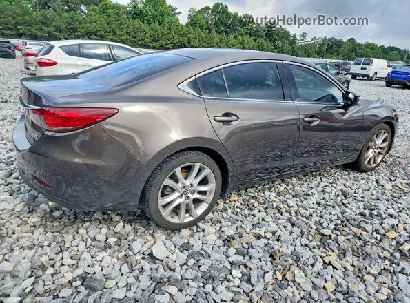 JM1GL1V56H1133626 2017 MAZDA 6 Gray Tył prawy