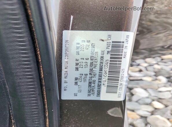 JM1GL1V56H1133626 2017 MAZDA 6 Gray Widok komory silnika
