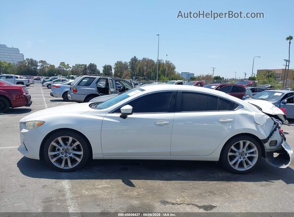 JM1GL1V56H1146828 2017 MAZDA 6 White Սալոնի 360 աստիճան տեսք