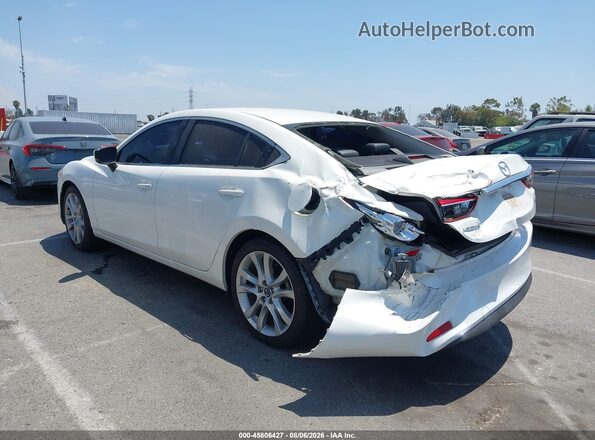 JM1GL1V56H1146828 2017 MAZDA 6 White Հետևի ձախ