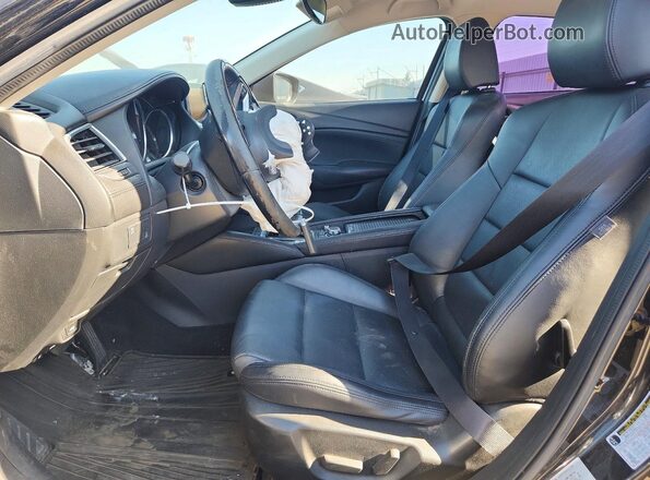 JM1GL1V57H1131688 2017 MAZDA 6 Black Սալոնի դիմացի տեսք