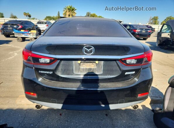 JM1GL1V57H1131688 2017 MAZDA 6 Black Հետևի տեսք