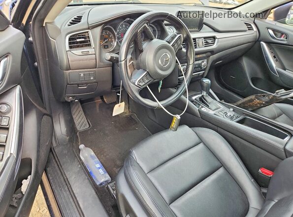 JM1GL1V57H1143839 2017 MAZDA 6 Blue წინა პანელის ხედი