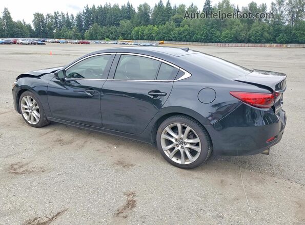 JM1GL1V58H1108775 2017 MAZDA 6 Black Задня ліва чверть