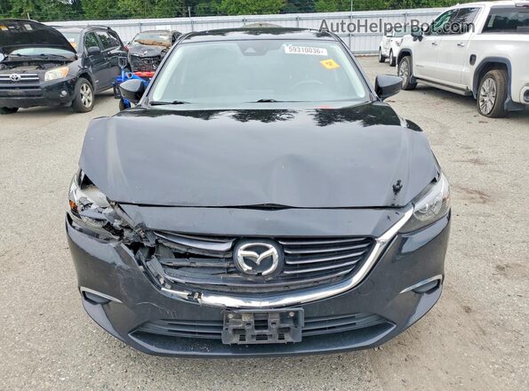 JM1GL1V58H1108775 2017 MAZDA 6 Black Вид спереду