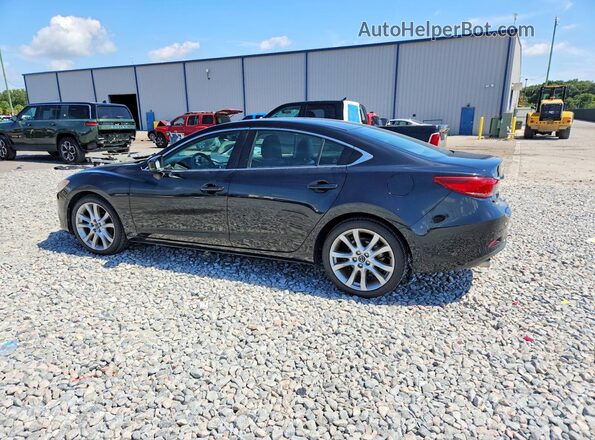 JM1GL1V58H1125639 2017 MAZDA 6 Black Trasero izquierdo