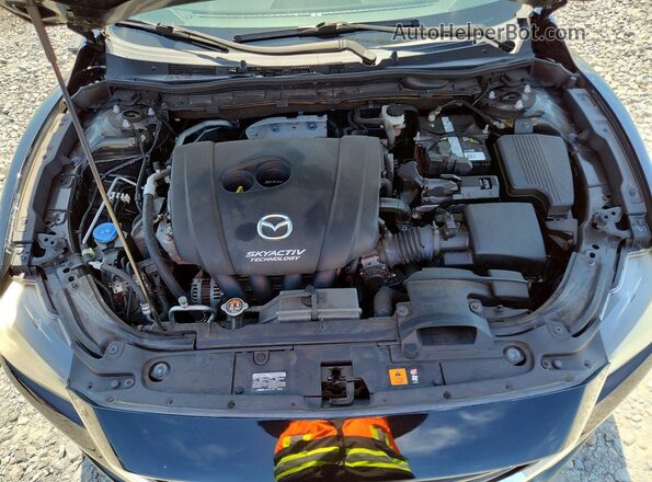 JM1GL1V58H1125639 2017 MAZDA 6 Black Vista interior trasera