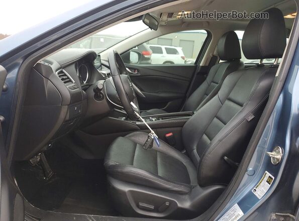 JM1GL1V59H1120661 2017 MAZDA 6 Blue Սալոնի դիմացի տեսք