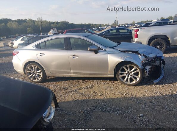 JM1GL1V5XH1110687 2017 MAZDA 6 Silver უკანა სალონის ხედი