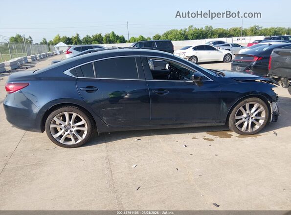 JM1GL1V5XH1130762 2017 MAZDA 6 Blue Rear interior view