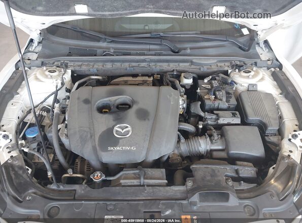 JM1GL1VM0K1503242 2019 MAZDA 6 White Rear view
