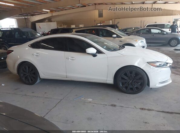 JM1GL1VM0K1503242 2019 MAZDA 6 White Rear interior view