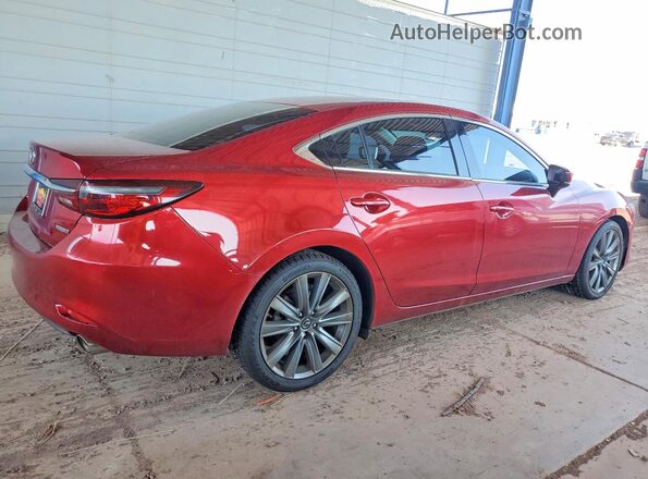 JM1GL1VM0K1507470 2019 MAZDA 6 Red Tył prawy