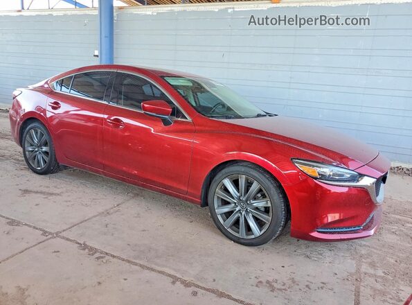 JM1GL1VM0K1507470 2019 MAZDA 6 Red Przód prawy