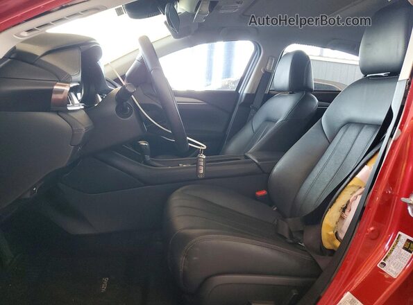JM1GL1VM0K1507470 2019 MAZDA 6 Red Widok wnętrza z przodu