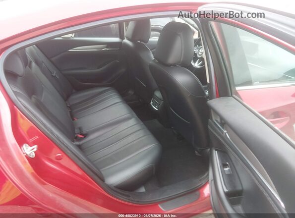 JM1GL1VM0M1608043 2021 MAZDA 6 Бордовый Вид наклейки с VIN-кодом