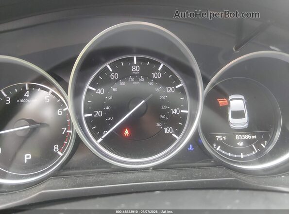 JM1GL1VM0M1608043 2021 MAZDA 6 Бордовый Вид задних сидений