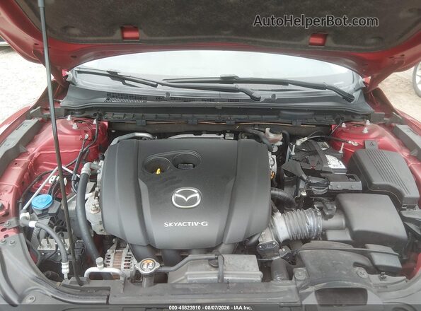 JM1GL1VM0M1608043 2021 MAZDA 6 Бордовый Вид сзади
