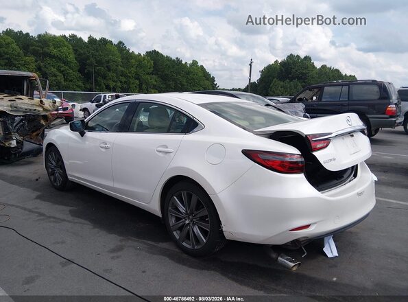 JM1GL1VM1K1501290 2019 MAZDA 6 White Trasero izquierdo