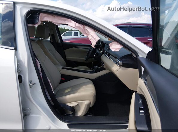 JM1GL1VM1K1501290 2019 MAZDA 6 White Vista interior delantera