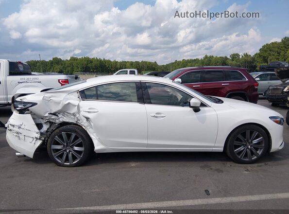 JM1GL1VM1K1501290 2019 MAZDA 6 White Vista interior trasera