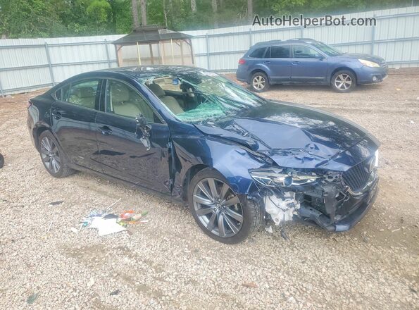JM1GL1VM1K1504898 2019 MAZDA 6 Blue Przód prawy