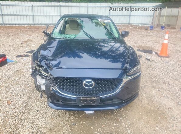 JM1GL1VM1K1504898 2019 MAZDA 6 Blue Widok z przodu