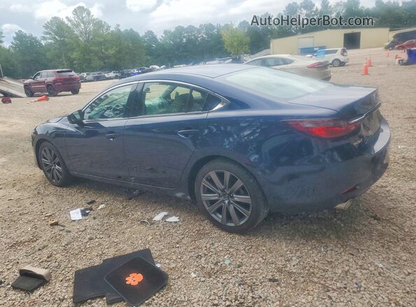 JM1GL1VM1K1504898 2019 MAZDA 6 Blue Tył lewy