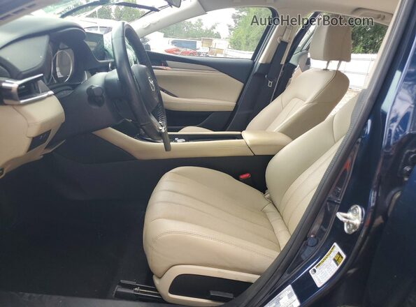 JM1GL1VM1K1504898 2019 MAZDA 6 Blue Widok wnętrza z przodu