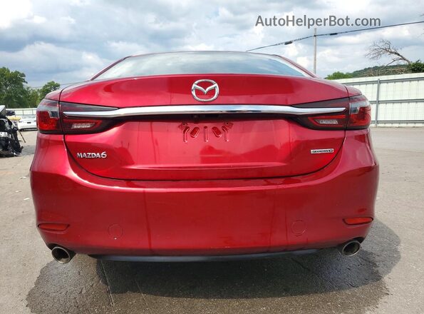 JM1GL1VM1M1616104 2021 MAZDA 6 Red Widok z tyłu