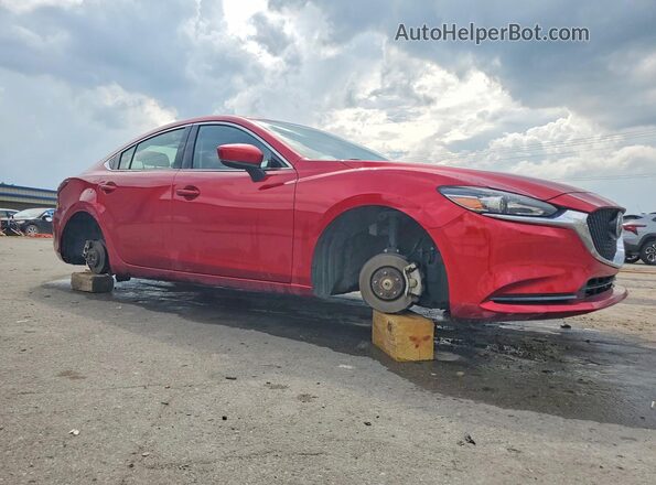 JM1GL1VM1M1616104 2021 MAZDA 6 Red Przód prawy