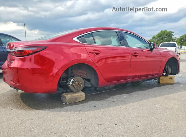 JM1GL1VM1M1616104 2021 MAZDA 6 Red Tył prawy