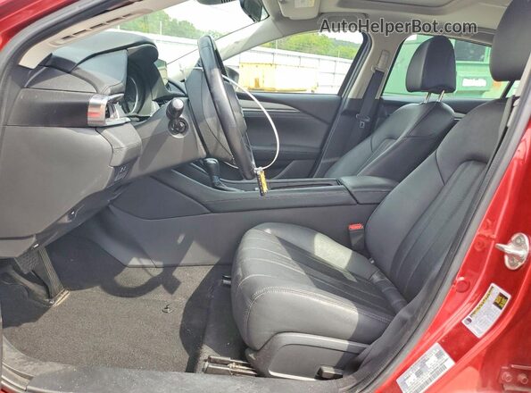 JM1GL1VM1M1616104 2021 MAZDA 6 Red Widok wnętrza z przodu