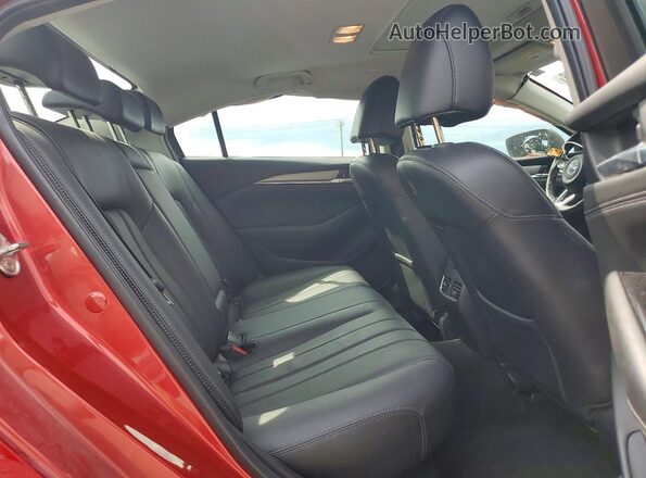 JM1GL1VM1M1616104 2021 MAZDA 6 Red Widok tylnych siedzeń
