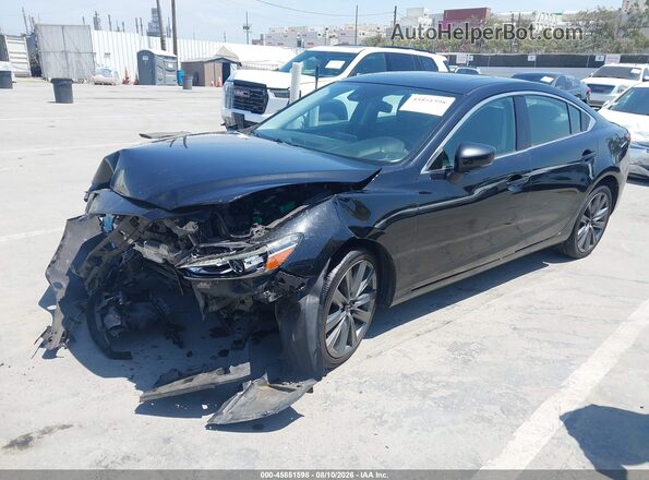 JM1GL1VM2J1312369 2018 MAZDA 6 Black Front left