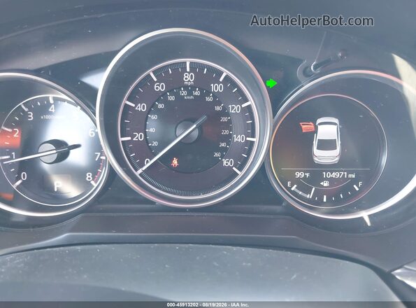 JM1GL1VM2J1312694 2018 MAZDA 6 Silver Հետևի նստատեղերի տեսք