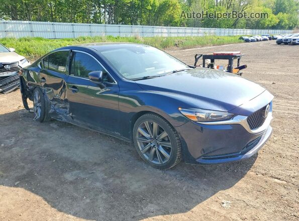JM1GL1VM3L1512194 2020 MAZDA 6 Blue Front right