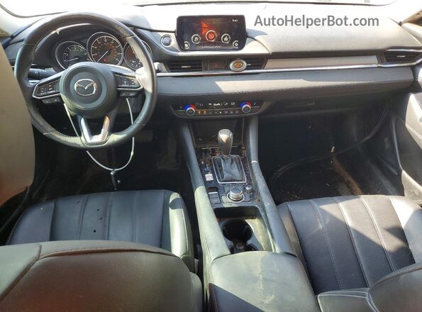 JM1GL1VM3L1512194 2020 MAZDA 6 Blue Dashboard view
