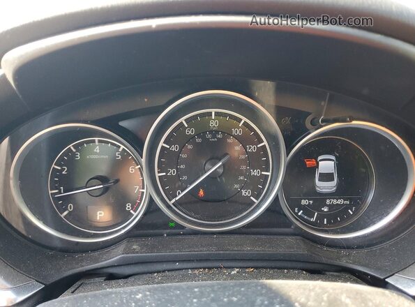 JM1GL1VM3L1512194 2020 MAZDA 6 Blue Instrument cluster view