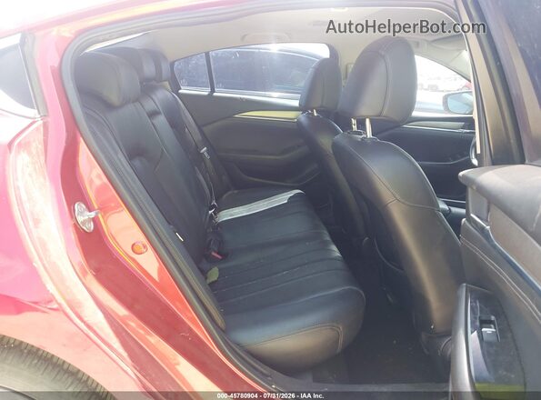 JM1GL1VM4J1317637 2018 MAZDA 6 Red Вид наклейки з VIN-кодом