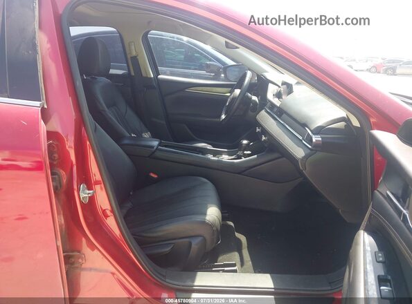 JM1GL1VM4J1317637 2018 MAZDA 6 Red Вид салону спереду