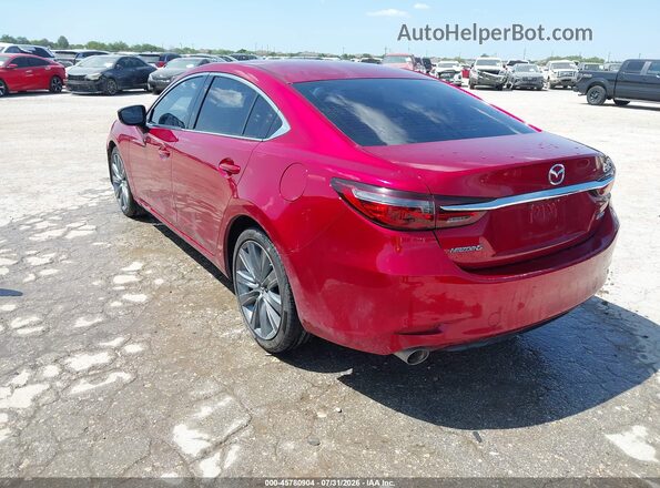 JM1GL1VM4J1317637 2018 MAZDA 6 Red Задня ліва чверть