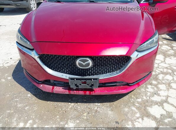 JM1GL1VM4J1317637 2018 MAZDA 6 Red Вид спереду