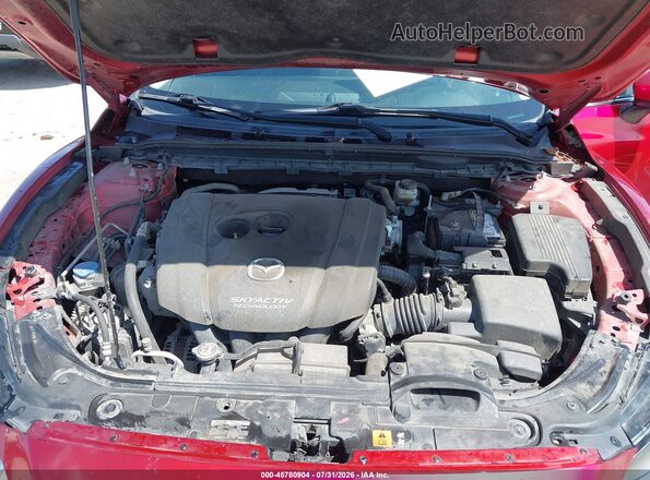 JM1GL1VM4J1317637 2018 MAZDA 6 Red Вид ззаду
