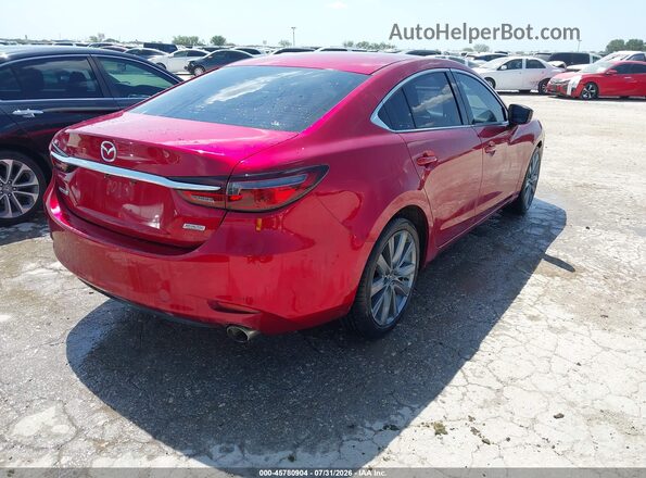JM1GL1VM4J1317637 2018 MAZDA 6 Red Задня права чверть
